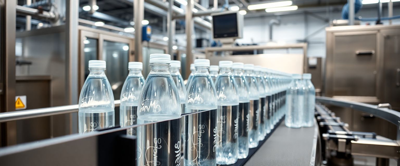 Linea De Produccion De Agua Embotellada